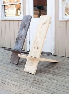پروژه آخر هفته: یک صندلی چوبی از یک تخته درست کنید (با پرداخت 8 دلار!)
