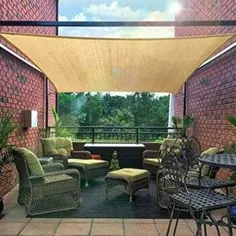 Sun Shade Sail Canopy Rectangle Sand Uv Block Sunshade For | اتسی