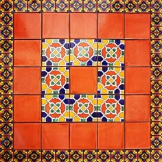 مجموعه کاشی مکزیکی Fraga Backsplash Mural