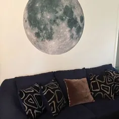 نقاشی دیواری متحرک Moon Wall Decal Vinyl Wall Art Decor
