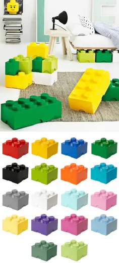 جعبه ذخیره سازی آجر غول پیکر LEGO - متوسط ​​- قرمز