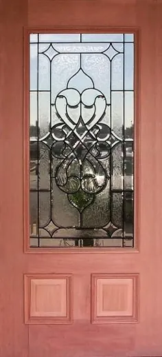 طرح های شیشه ای فوق العاده - درب های شیشه ای هنری و پنجره های وان باغ