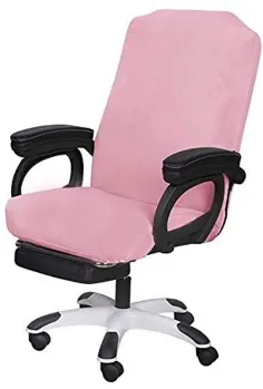 صندلی های دفتر صورتی صورتی SARAFLORA روکش های صندلی کامپیوتر قابل شستشو قابل شستشو برای صندلی رئیس دوار جهانی اندازه بزرگ
