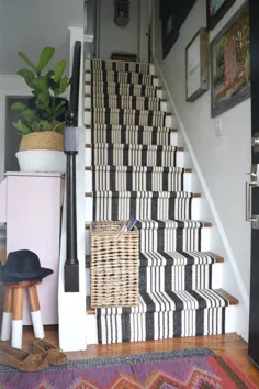 هنگام نصب Stair Runner - Nesting With Grace از اشتباهات ما بیاموزید