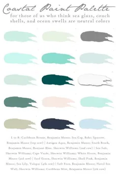 15 رنگ رنگ ساحلی برای افرادی که دریا را دوست دارند