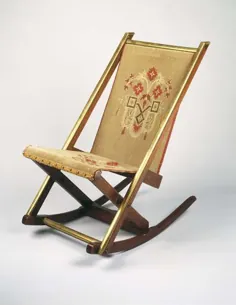 صندلی راک تاشو - جورج جیکوب هونزینگر - فرهنگ و هنر Google