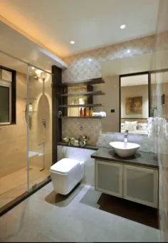 طرح های ساده حمام هندی - حمام |  طرح های حمام کوچک