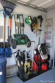 نحوه سازماندهی گاراژ - DIY - تمیز و خوشبو