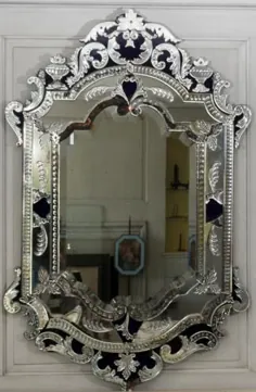 آینه شیشه ای VENETIAN C.1920 - 500 دلار