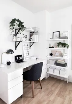 25+ زیباترین ایده های طراحی دفتر خانه - دکوراسیون منزل - وبلاگ هاسو