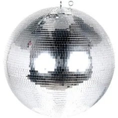 Eliminator Lighting EM16 Hanging Mirror Disco Ball برای مهمانی ها ، باشگاه ها ، طبقه رقص ، مجموعه های DJ ، قطر 16 اینچ