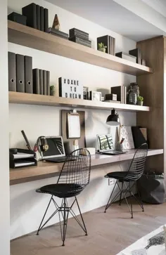 29 ایده عالی برای طراحی داخلی دفتر کار خانگی |  خانه DKOR