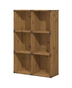 Kathy Ireland Home by Bush Furniture Ironworks 6 Cube Bookcase & نظرات - مبلمان - Macy's