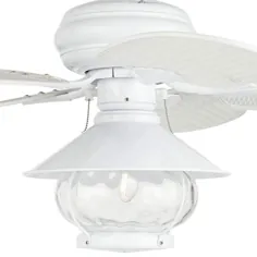 پنکه سقفی LED 42 "Casa Vieja Tropical White Outdoor LED - # 99A51 | لامپ های Plus