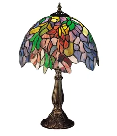 لامپ لهجه ای Meyda 15.5 "H Tiffany Laburnum