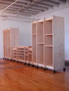 Art Storage System برای ذخیره سازی هنر ساخته شده توسط Art Boards TM Archival Art Storage Supply.