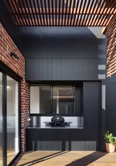 Shou Sugi Ban و آجر بازیافتی این خانه استرالیایی را برجسته می کند