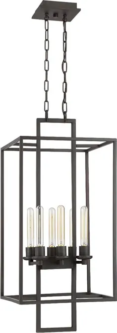 Craftmade 41536-ABZ Cubic Modern Aged Bronze Brushed Entryway Light Lighting - CFT-41536-ABZ