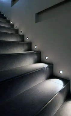 60 ایده برتر برای روشنایی راه پله - مراحل روشن