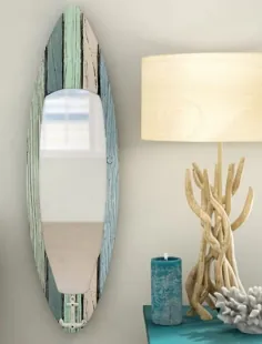 آینه دیواری ساحلی و دریایی برای هر اتاق