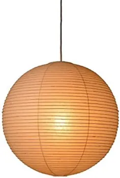 لامپ آویز Isamu Noguchi Akari 45A سایه روشن ژاپنی فقط 45 سانتی متر × 44 سانتی متر