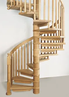 پله های مارپیچی چوبی سفارشی - مارپیچ و ریخته گری بریتانیا