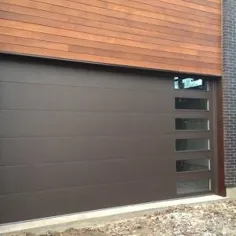 درب جلو مدرن با Lite Door و 2 Lite Side Side Clear با دسته فولاد ضد زنگ - درب های مدرن