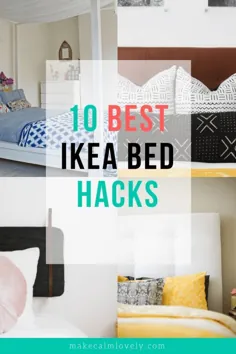 10 بهترین قاب قاب تخت خواب IKEA