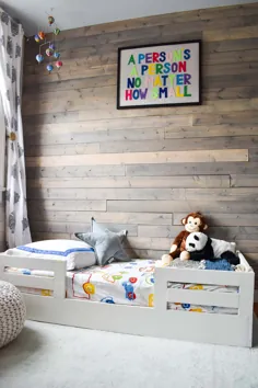نحوه ساخت تخت کودک نوپا با ریل تختخواب