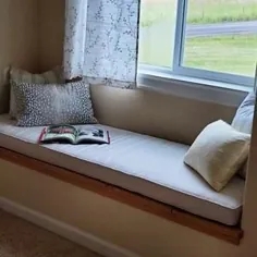 کوسن نیمکت سفارشی Ikea Kallax - ایده آل برای قفسه کتاب ، بالش صندلی پنجره ، و صندلی های ضیافت