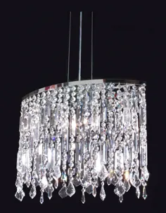 James R. Moder 4-Light Imperial Crystal لوستر - # N9071 |  لامپ به علاوه