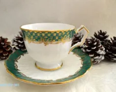 چاپ نقاشی هنری فنجان چای - تزیین آشپزخانه - هنر آشپزخانه - هدیه برای مادر - "چای برای پنج نفر" توسط آلیشیا بی نهایت