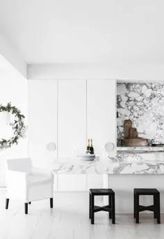 خانه تعطیلات کاملاً سفید به سبک مدیترانه ای در سیدنی