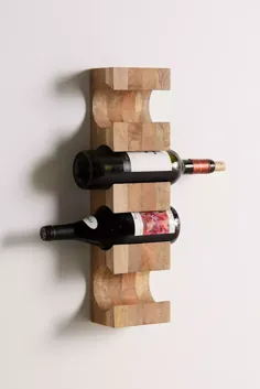 قفسه نوشیدنی دیواری چوبی انبه