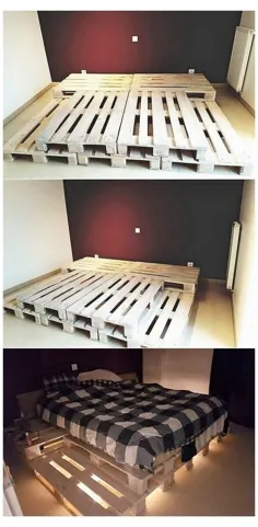 تخت پالت نحوه ساخت یک