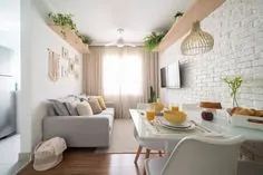 آپارتمان با مساحت 47 متر مربع با تغییرات ساده و لمس شخصی به خانه ای دنج تبدیل می شود