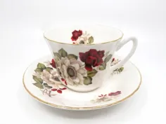 فنجان چای گل رز و گل رویال کندال |  اتسی