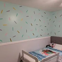 تابلوچسبهای دیواری 5 رنگ Woodland Wall Decals Nursery Decals |  اتسی