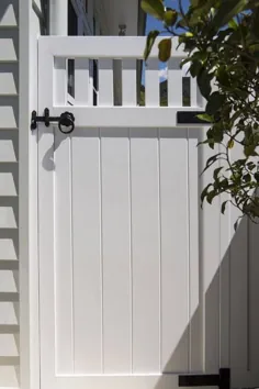 31 ایده خلاق دروازه حصار برای خانه شما - یک لانه با حیاط