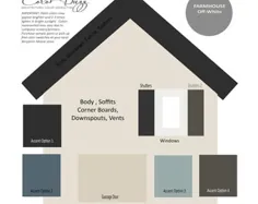 پالت های رنگی رنگ داخلی خارجی و حرفه ای توسط ColorBuzzDesign