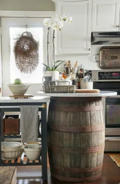 10 DIY کاملاً درخشان در جزیره آشپزخانه