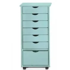 Stanton 36 in. H Blue 6 + 1 Crawer Storage Cart-0200310310 - انبار خانه