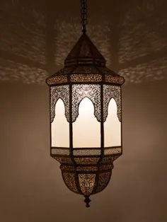چراغ های سقفی به سبک مراکشی |  بازار مراکش