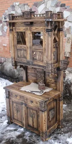 Мебель под старину |  اطلاعات جالب در گروه مشاوره استالارنیا.  Дизайн из дерева.