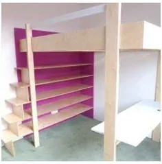 تخت اتاق زیر شیروانی برای بزرگسالان نحوه ساخت