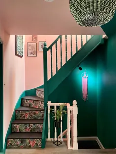 خانه التقاطی پر از رنگ و الگو - Saara McLoughlin - ویرایشگر داخلی