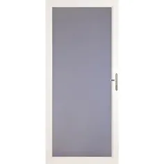 LARSON Williamsburg White Full-View Aluminium Storm Door (رایج: 36 در 81 اینچ ؛ واقعی: 35.75 اینچ در 79.75 اینچ) Lowes.com