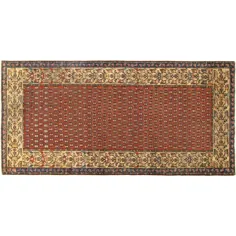 فرش شرقی Malayer Oriental Persian، در اندازه دونده کوچک، با نقوش Paisley