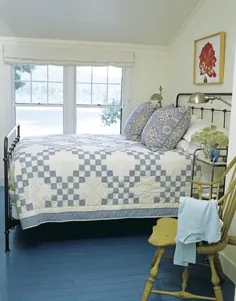 18 اتاق آبی و سفید که هم کلاسیک و هم تازه احساس می کنند