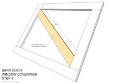 DIY: نحوه ساخت پوشش پنجره درب انبار